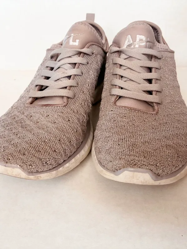 APL Athletic Propulsion Labs Techloom Phantom Running Shoes - Women's 7 - Silver - Image 4