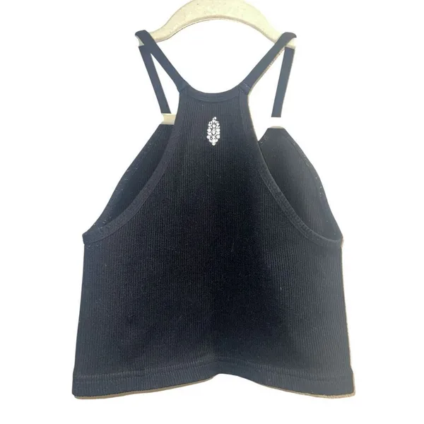 ✨Free People Movement Happiness Runs Crop Black Sz M/L Tank✨ - Image 6