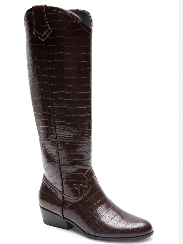 Aerosoles Cadence Western Boot, Brown, Size 7, NEW with tags, no box - Image 3