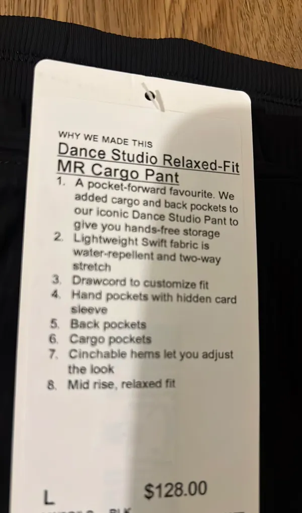 Lululemon Dance Studio Relaxed Fit Mr cargo Pants - Image 9