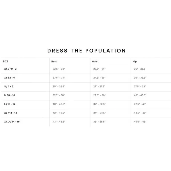 DRESS THE POPULATION Audrey Embroidered Fit & Flare Dress Black/Nude Size Small - Image 14