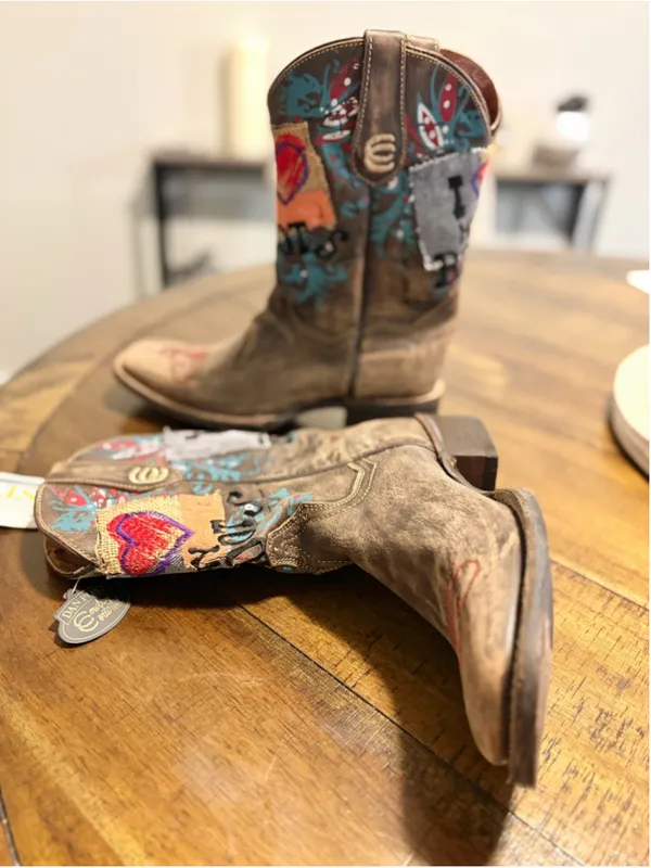 Dan Post New Rare Handcrafted Leather Cowboy Western Boots - Image 7