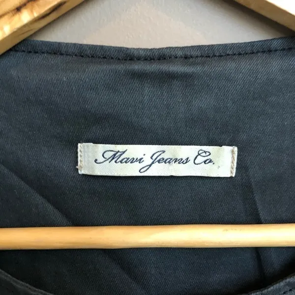 Mavi Jeans‎ Co. Ruby Coated Black Jacket Small - Image 4