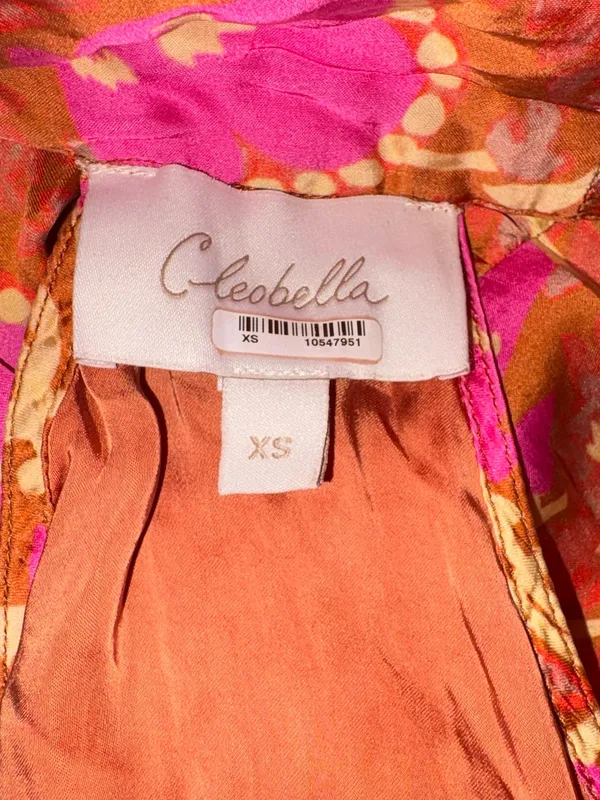 Cleobella Luella Floral Halter Maxi Dress XS - Image 7