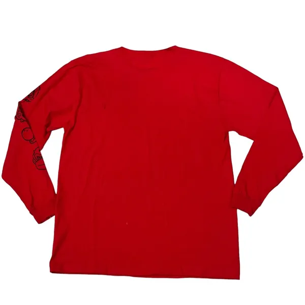 Nintendo Super Mario Long Sleeve T-Shirt Red Tee Crew Neck Video Game - Image 2