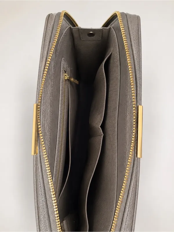 Shae New With Tags Acquisition Work Tote Grey with Gold Hardware STURDY - Image 4