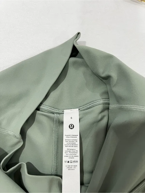 Lululemon Align High-Rise Skirt Green Size 6 Golf Sporty Athleisure Skort - Image 12