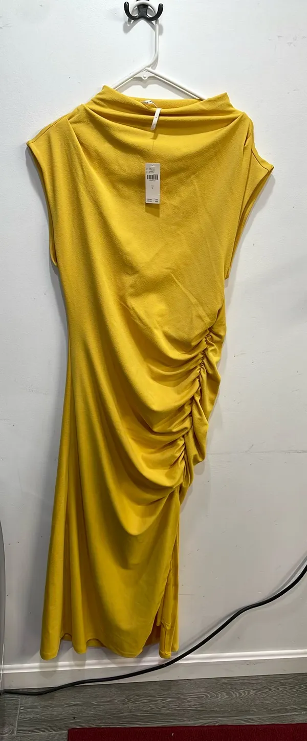 Anthropologie Maya The Ruched Cowl Neck Dress - Image 4