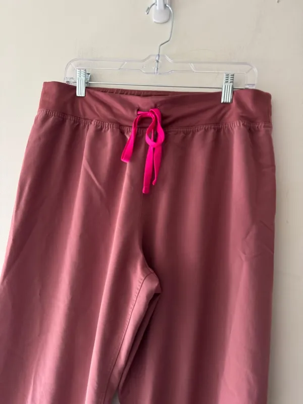 Figs Mauve Pink‎ Technical Collection Scrub Pants Size XL - Image 2
