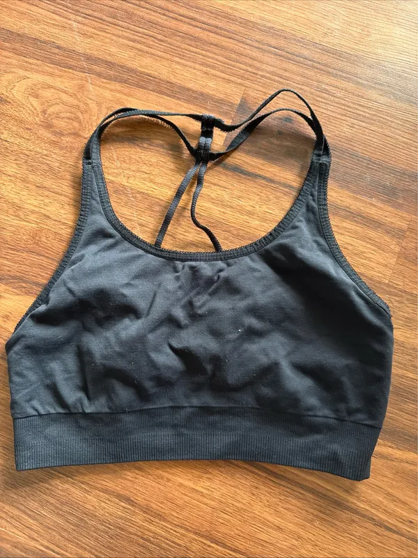 Fabletics Sports Bra Medium Black - Image 4