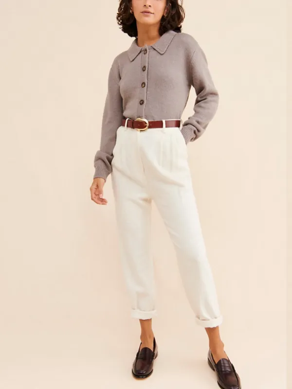 LINE & DOT Ellie Cardigan Button‎ Front Collared - Image 10