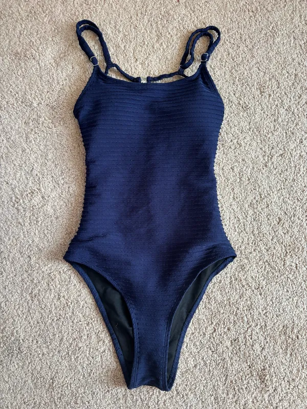 Navy blue SHEIN bathing suit Size XS - Image 2