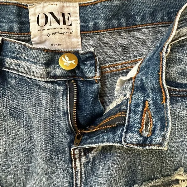 One Teaspoon Awesome Baggies low waist medium rise distressed jeans - Image 12