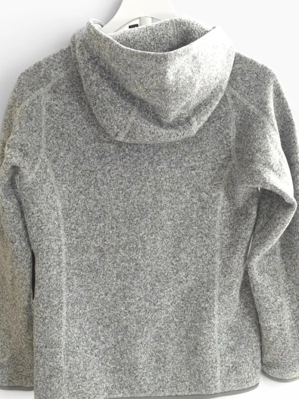 Patagonia Better Sweater Full-Zip Hoody Jacket - M - Birch White/Grey - Image 3