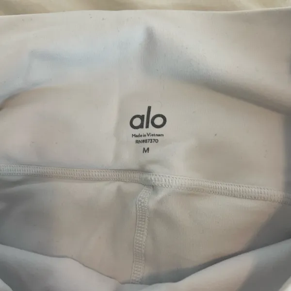 White Alo flare leggings - Image 3