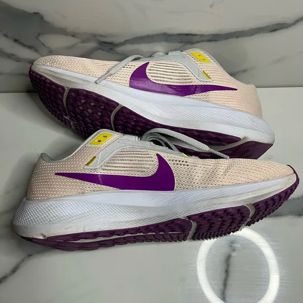 Nike Air Zoom Pegasus DV3854 Guava Ice/Vivid Purple Running Shoes Sz 9 Athlete - Image 6