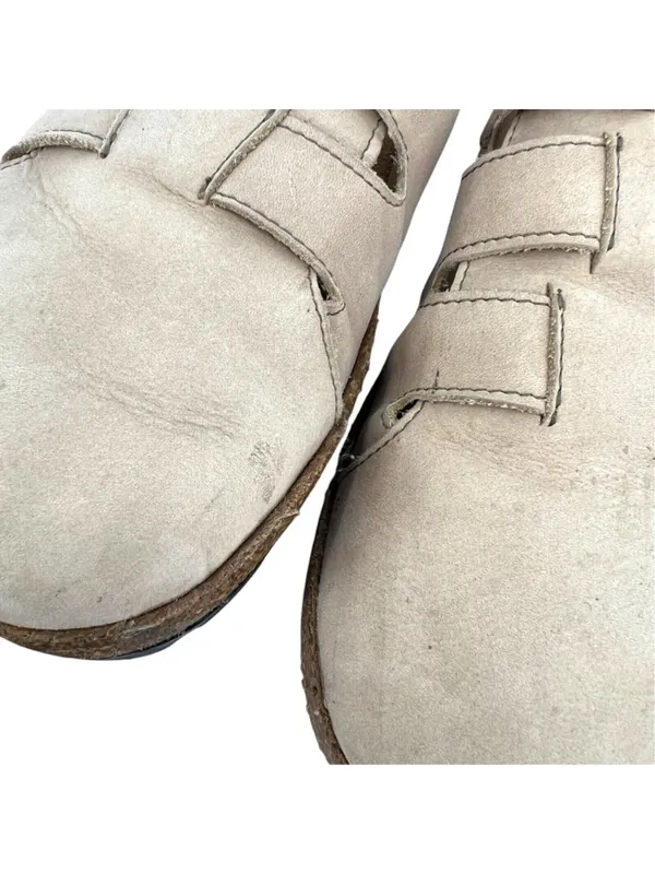 Haflinger Fisherman Buckle Comfort Clog Earthy Boho Beige Size 42 EU 11 US - Image 10