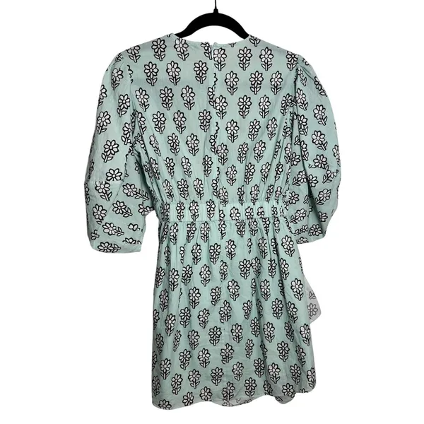 Rhode Pia Mini Dress in Eggshell Floral Sz. XS - Image 4