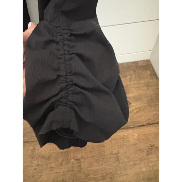 Lululemon Black Relaxed Fit Drawstring Lounge Pants Womens Size‎ 8 - Image 4