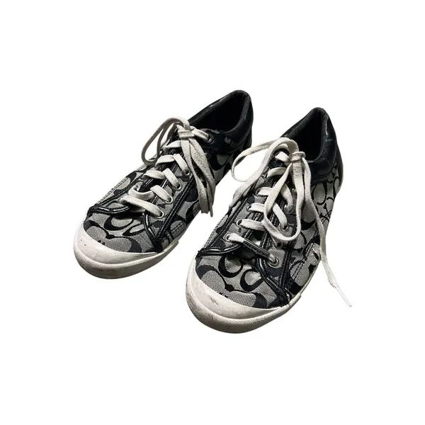 Coach New York Francesca Women Signature C Logo Lace Up Shoes Size 8.5B EU 38.5 - Image 2