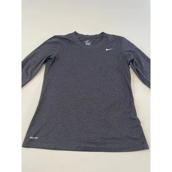 Nike Size M Gray Long Sleeve Top - Image 6
