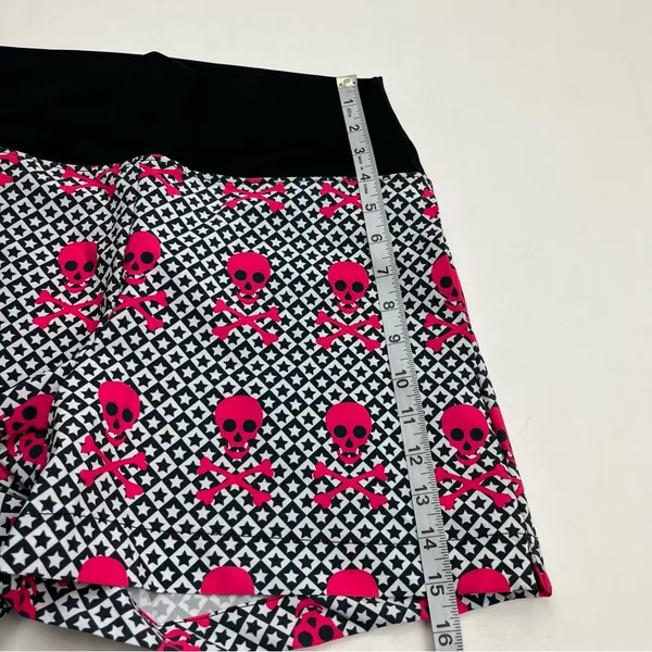 Faye‎ + Florie Pink Skull Star Black Shorts Womens Size Small Athletic NEW - Image 8
