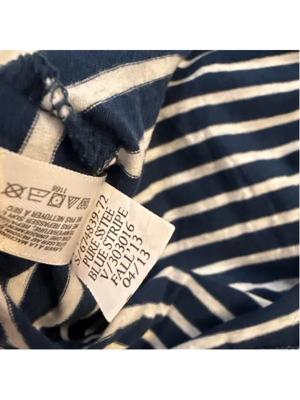 Gap Body cotton navy and white striped t-shirt, vintage Cotton See photos for me - Image 7