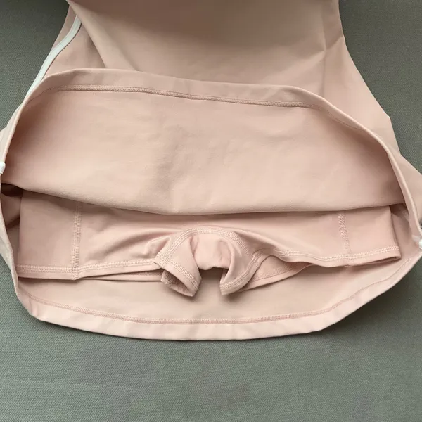 Alo Yoga Airbrush Streamlined Dress Pink Quartz/White XS - Image 6