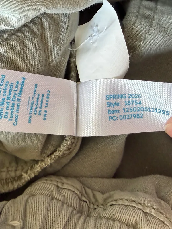 Marine Layer Saturday Pants Faded Olive Green XS - Image 9