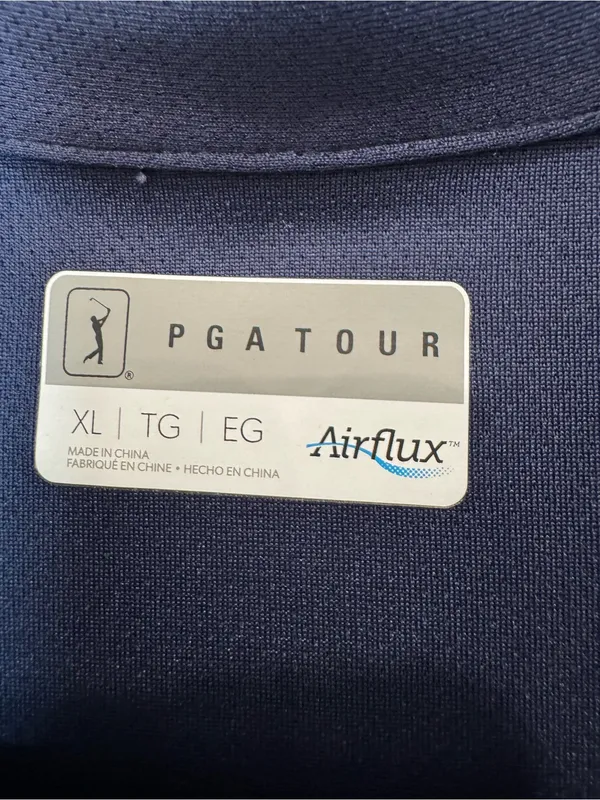 PGA TOUR Air Flux Womens Sleeveless Golf Dress Size XL Navy Blue Pockets - Image 4