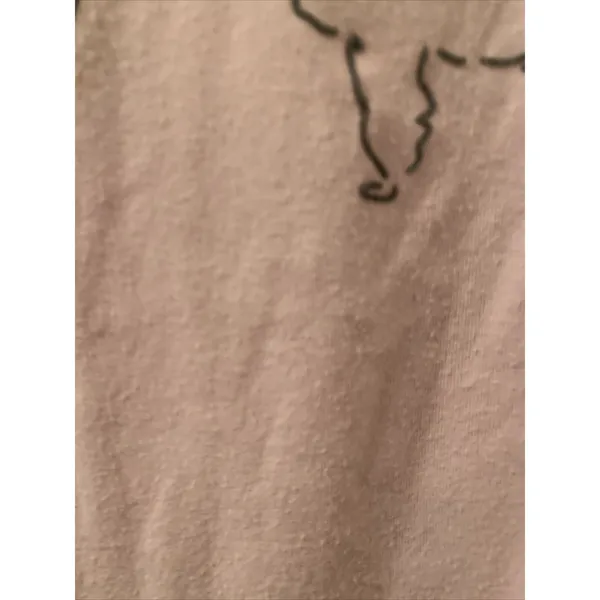 Croft & Barrow Women’s Dog Print Long Sleeve Pajama Top Shirt 1pc Size L Pink - Image 5