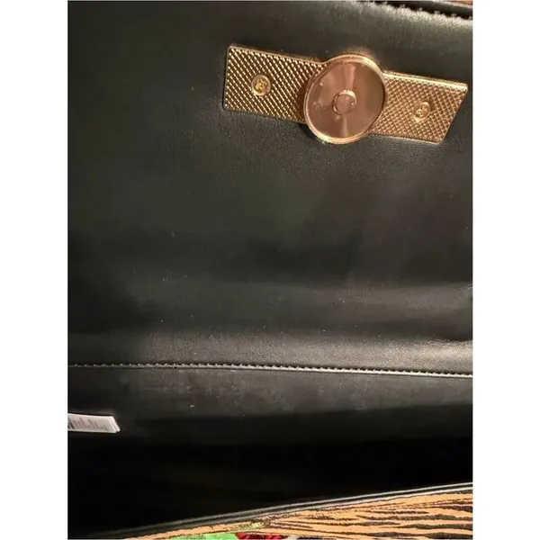 Aldo Tiger Print Brown & Black Top Handle/Crossbody Bag.NWOT - Image 7
