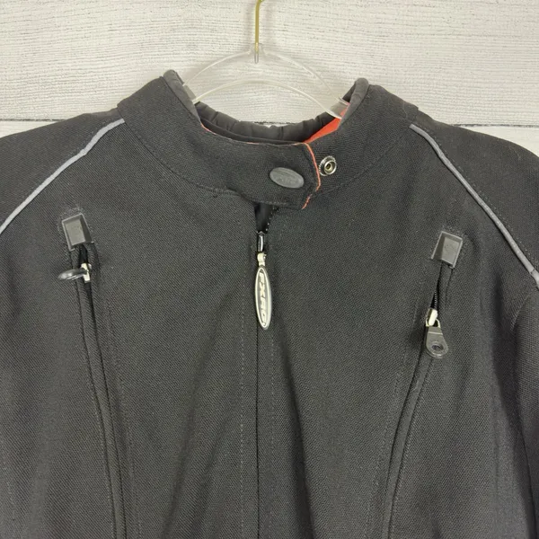 Harley-Davidson‎ Womens FXRG Padded Riding Jacket Black Medium 98366-05VW Biker - Image 2