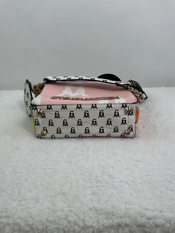 Steve Madden Kinder Box Pink Logo Mini Bag - Image 8