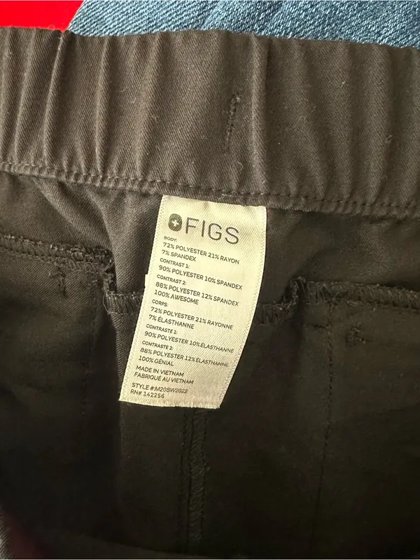 Figs x Disney Black Zamora Scrubs - Image 11