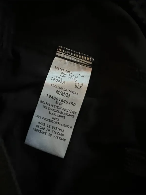 Inspira Flex Black Jogger Scrub Pants Medium Tall – Like New - Image 4