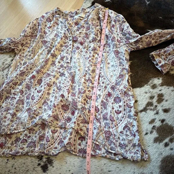 ISABEL MARANT Étoile Maria Blouse floral print Size‎ 38 Medium - Image 7