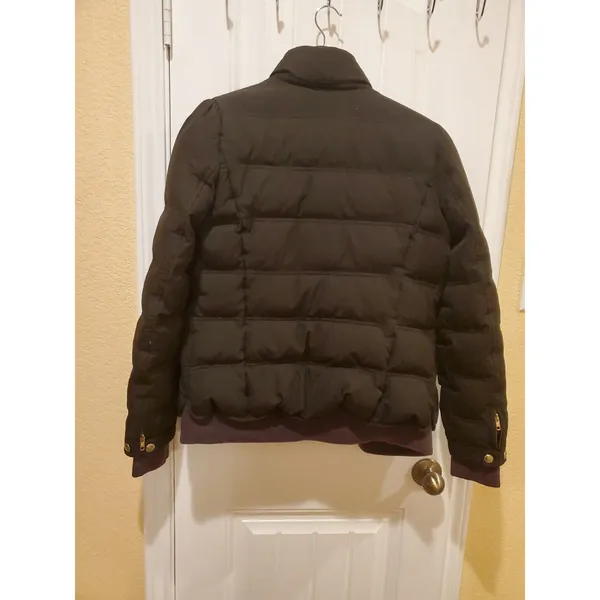 Juicy Couture Womens Brown Jacket Size LARGE - Image 12