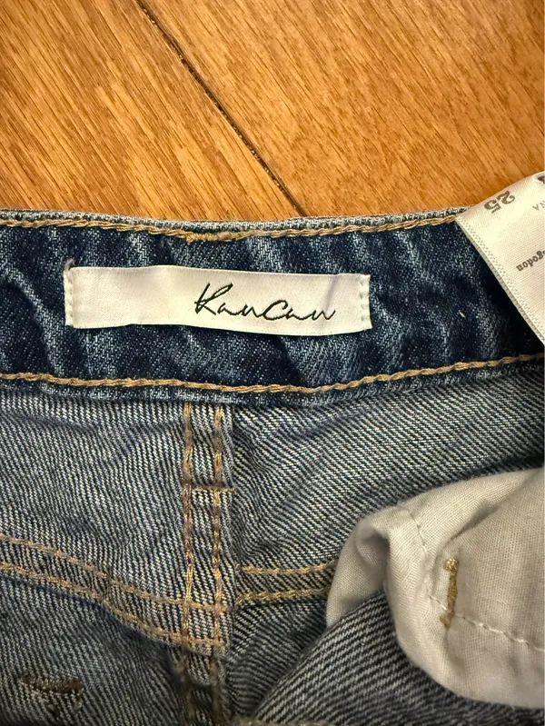 Jean Shorts Blue Size 25 - Image 3