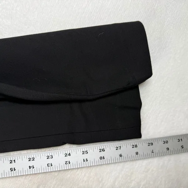 Quince Ultra-Stretch Ponte Trouser Black Wide‎ Leg Pants Womens Size 10 LB70749 - Image 5