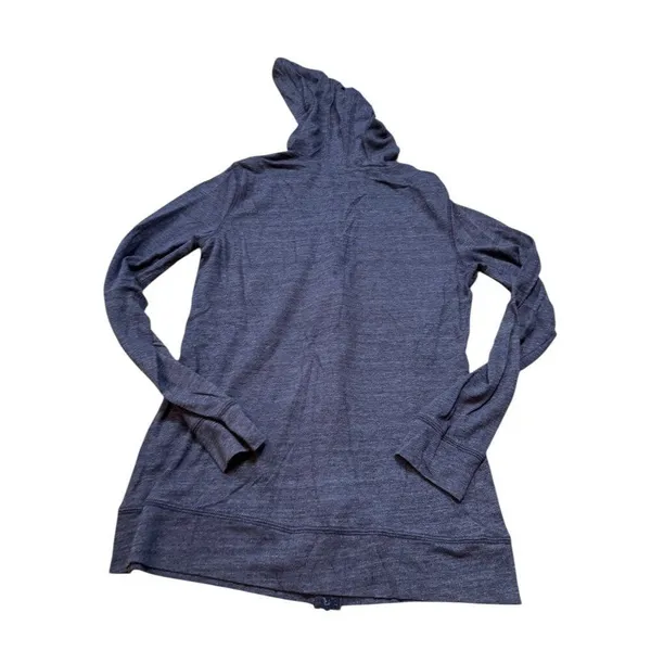 Reebok Womens Chicago Bears Full-Zip Hoodie Size m Blue & Orange Polyester Blend - Image 6