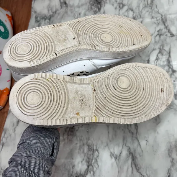 Nike Court Vision Low Women’s White tan brown Animal Print size 9.5 - Image 5