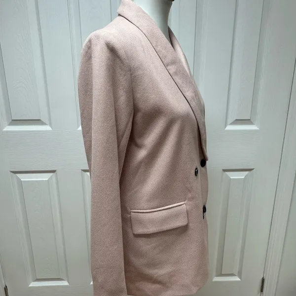 Light Pink double-breasted‎ blazer - Size M - NEW With Tags. - Image 15