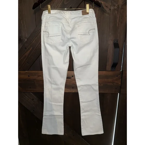 AE American Eagle Skinny Kick Jeans‎ Sz 0 R Boot Cut Flare Stretch - Image 3