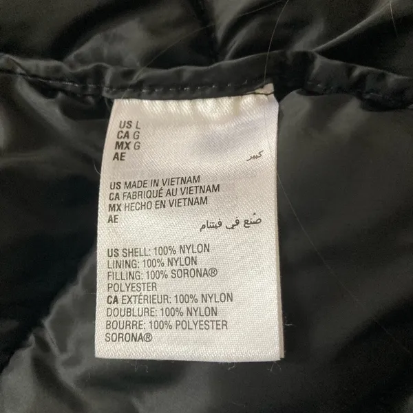 Charter Club Packable Hooded Puffer Coat Size Large Black - Image 6