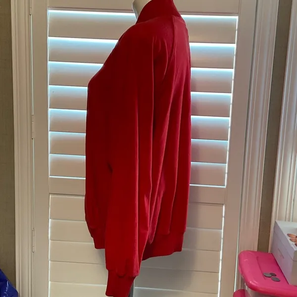 Westbound Women's Bold Red Bomber Jacket - Image 4