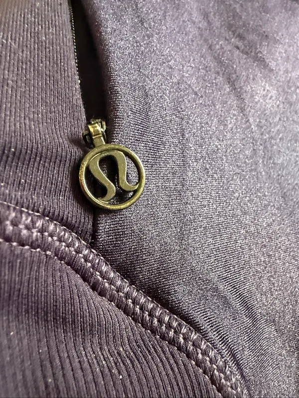 Lululemon Athletica plum Women's Asymmetrical Zip Jacket - Image 3