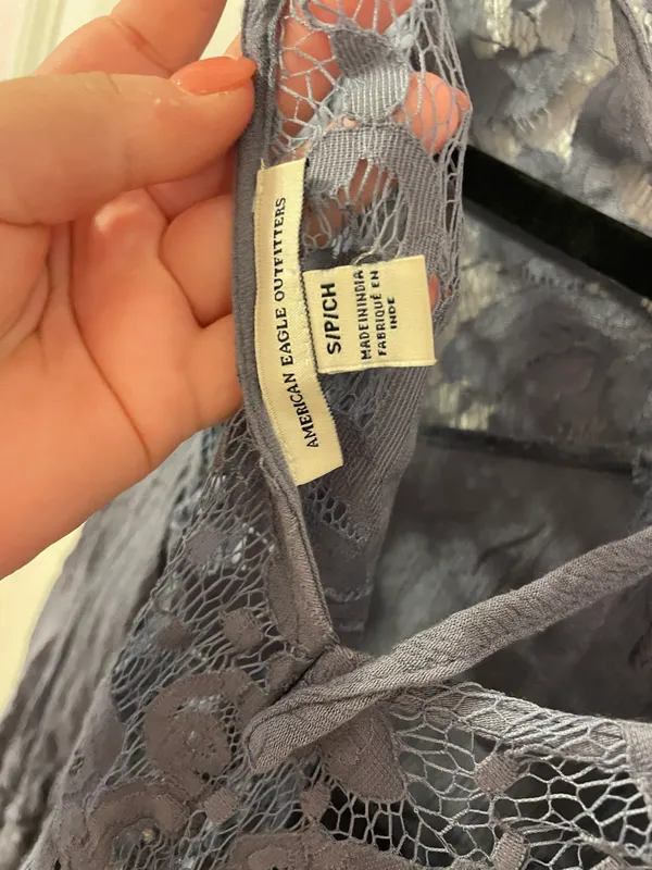 American Eagle Purple Blouse - Image 3