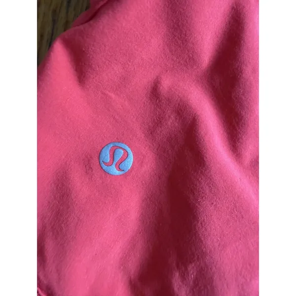 Lululemon Shorts Womens 6 Pink Running Lined Zip Pocket Elastic Waist Athletic - Image 7