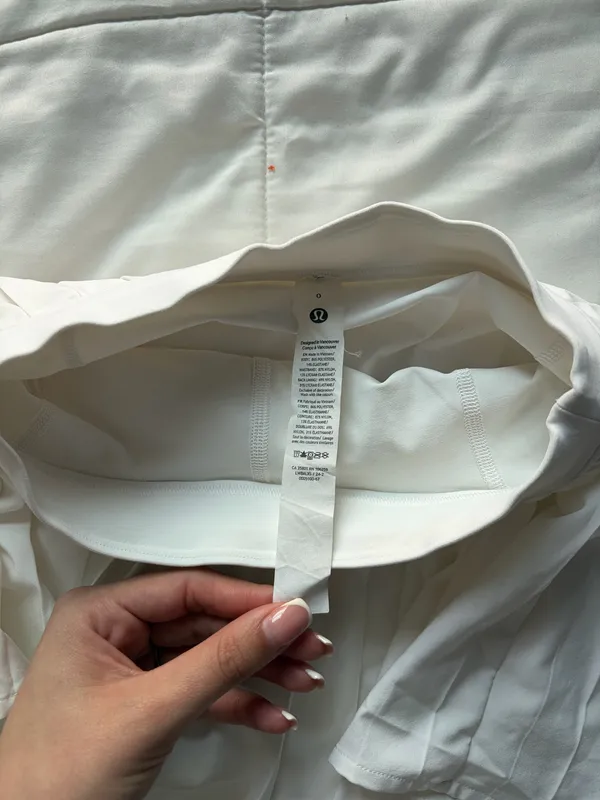 Lululemon Skirt White - Image 3